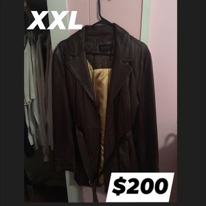 Leather jacket